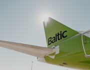 airBaltic tail fin