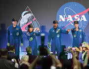 Artemis astronauts upon their return