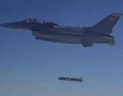 F-16 dropping a bomb