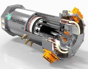 raunhofer’s electric motor uses rectangular hairpin windings instead of traditional round wires.