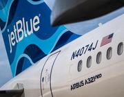 jetblue tail fin shot