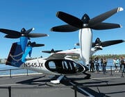 Joby S4 on helipad
