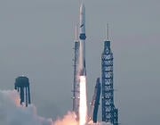 New Glenn rocket launching