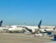 Boeing 787-9 at Frankfurt Airport