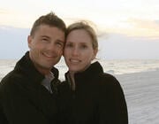 Reid Wiseman (left) and Carroll Wiseman