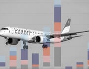 Delivery data promo image featuring Luxair E2 pic