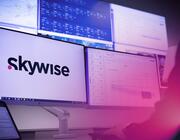 skywise logo pic on computer
