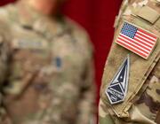 A new U.S. Space Force patch sits on the uniform of Specialist Conner Portman, a graduating Guardian, during a Basic Military Training patching ceremony at Bob Hope Theater, Joint Base San Antonio-Lackland, Texas, Feb. 17, 2026.  Credit: U.S. Air Force photo by Jonathan R. Mallard