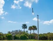 Space Launch Delta 45 and the Eastern Range facilitated the SpaceX Falcon Heavy launch April 29, 2026. Credit: U.S. Space Force