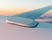 airliner inflight wi-fi antenna concept
