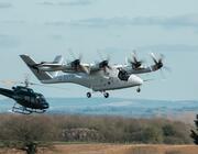 vertical evtol in flight
