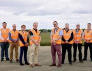 Air traffic control team at Doncaster Sheffield