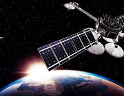 satellite in space