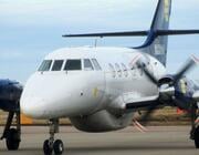 The Jetstream 32 currently being flown by business-aviation operator Air Charter Scotland on the PSO route between Aberdeen and Wick
