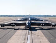  B-52s on runway