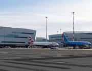 two airplanes on a tarmac