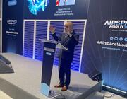 Miguel Pinto Luz, Portugal’s infrastructure minister, opens Airspace World 2026 in Lisbon. 