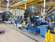 Rolls-Royce Trent engine shop