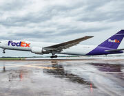 Boeing 767-300F cargo aircraft operated by FedEx