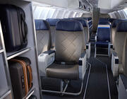 United Airlines CRJ200 cabin