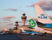 aircraft at Amsterdam Airport Schiphol
