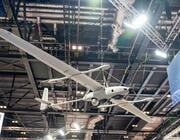 tactical drone in hangar