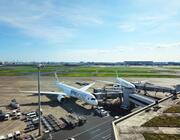 Japan Airlines aircraft at Tokyo Haneda Airport