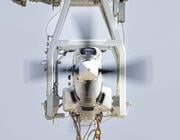 propeller blades whirring