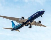 Boeing 777-9 in flight