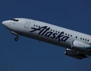 Alaska Airlines aircraft inflight