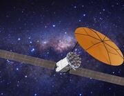 A rendering of Boeing's MUOS Service Life Extension spacecraft. Credit: Boeing
