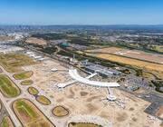 Brisbane Airport from above