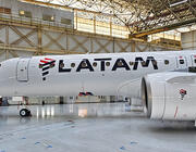 LATAM livery on an Embraer 195-E2