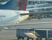 Finlet modified 737NG