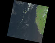 Taiwan Strait imaged by a Landsat 9 satellite
