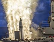 Sailors on the USS Hopper conduct two developmental flight tests of the Standard Missile-3 Block IB Threat Upgrade guided missile off the coast of Hawaii, May 25, 2016. The flight tests demonstrated the successful performance of design modifications to the SM-3 third-stage rocket motor nozzle. Navy photo by Leah Garton
