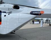 Credit: Tony Osborne – Aviation Week Caption: The temporary aft fuselage fairings fitted to the Airbus PioneerLab on display at the Berlin ILA Air Show.