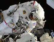 NASA astronauts Chris Williams and Jessica Meir concluded their spacewalk outside the International Space Station at 3:40 p.m. EDT.