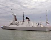Type 45 air defense destroyers
