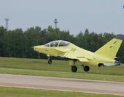 Yakovlev Yak-130M during the first flight in Irkutsk (photo credits – UAC)