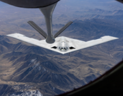 B-21 refueling in flight