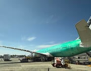 777X airframe under work