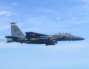 f-15 with guided rockets
