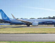 Boeing 737-10 on tarmac