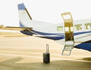 bag next to bizjet