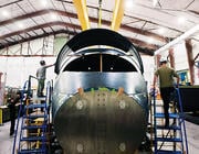 JetZero blended wing body demonstrator under construction