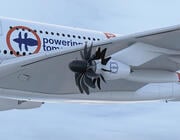 Open Fan engine on Airbus A380