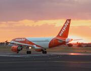 easyjet jet on the tarmac
