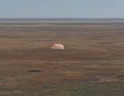 The Soyuz MS‑28 spacecraft touched down at 5:26a.m. CDT (3:26 p.m. local time), completing a parachute‑assisted landing on the Kazakh steppe southeast of Dzhezkazgan.
