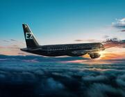 Embraer aircraft inflight